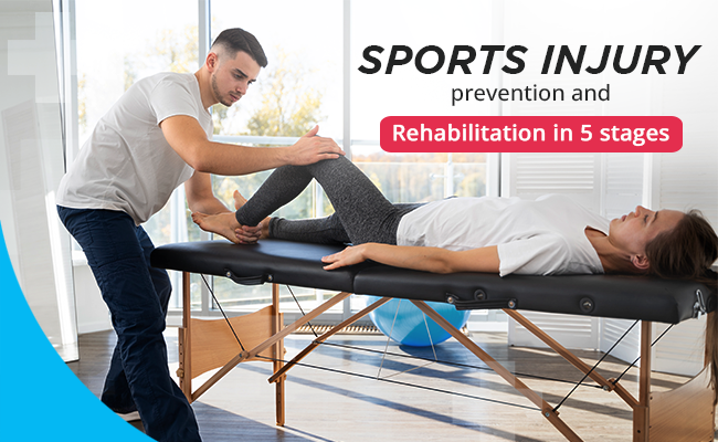 Sports injury prevention and rehabilitation in 5 stages at Kapadia Hospital Mumbai