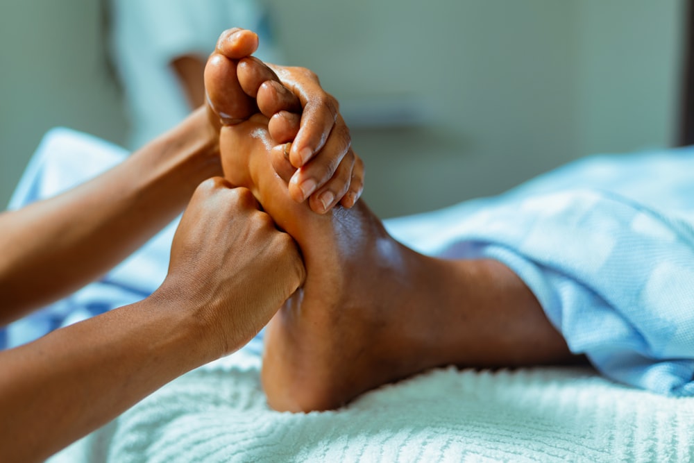 Therapeutic foot care and massage for foot and ankle relief at Kapadia Hospital, Mumbai